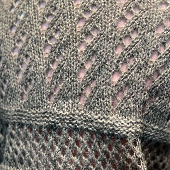 Chaudry KC Tan Cardigan Sweater with Cozy Brown Hues. Wool Blend. NWT! - Picture 6 of 12